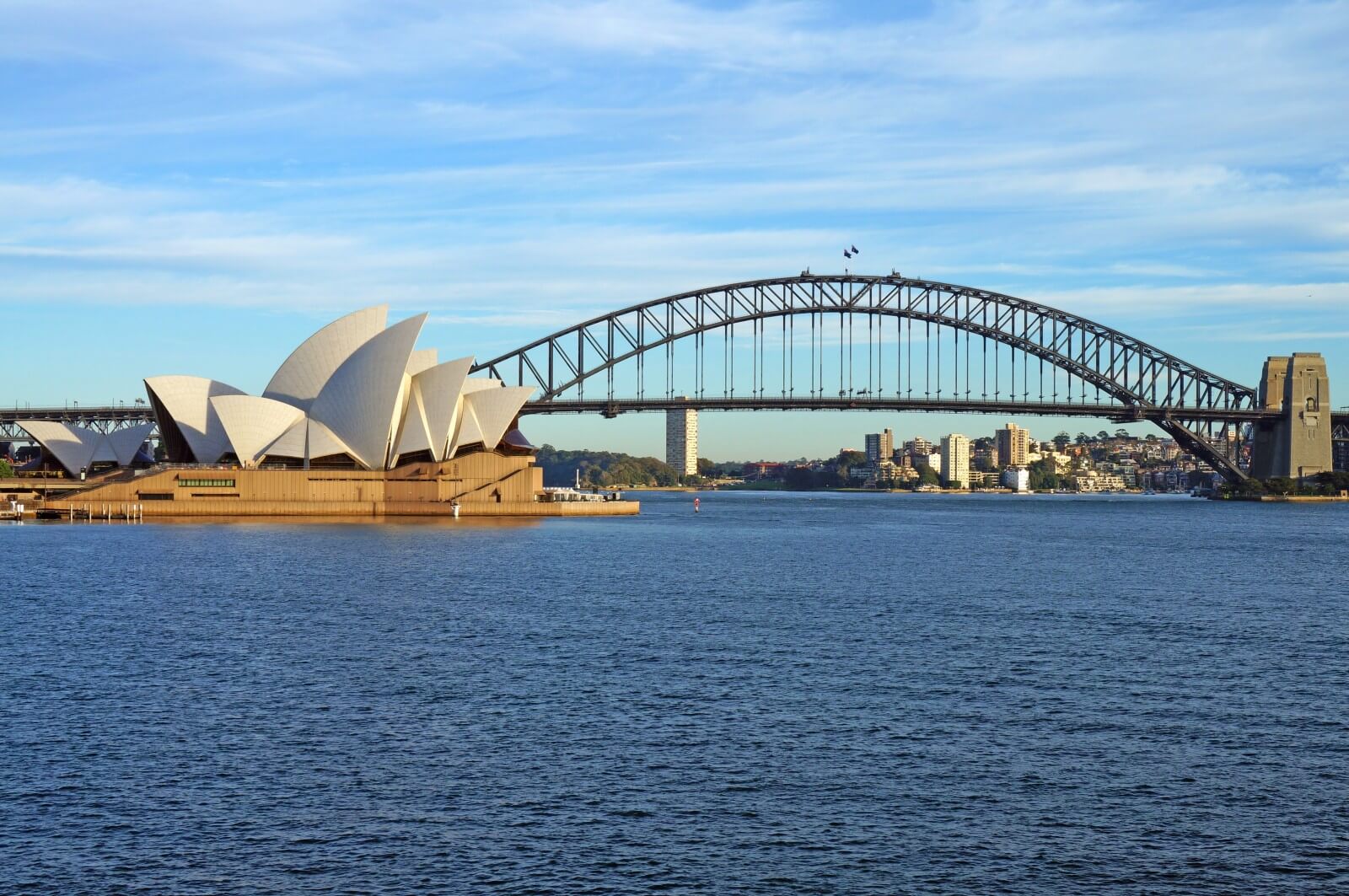 The Sydney Harbour Bridge and Opera House